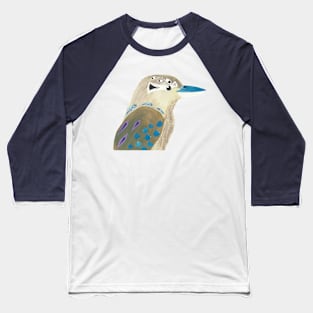 Native Birds of Australia Collage - Set 3 Kookaburra Baseball T-Shirt